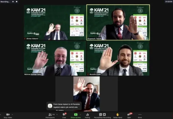 KAM'21 took place with the support of Türksat