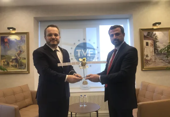 Türksat Delegates Visit Turkey Wealth Fund