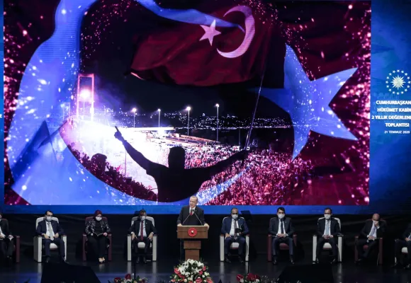 Cumhurbaşkanımız Erdoğan, Türksat Uydularına ilişkin açıklamalar yaptı