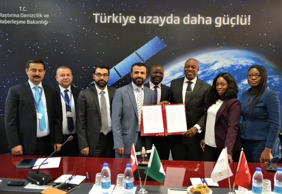 Türksat ile NigComsat arasında iş birliği anlaşması imzalandı