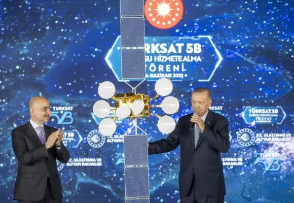 Türksat 5B was commissioned by our President, Mr. Recep Tayyip Erdoğan