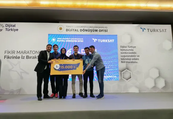 Dijital Türkiye Fikir Maratonu’nda Değnekçiler Takımı Birinci Oldu
