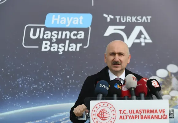 Bakan Karaismailoğlu: “Türksat 5A uydu haberleşme verici antenleri kurulum çalışmalarında son aşamaya geldik”