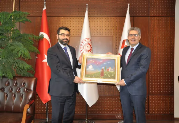 Türksat Heyetinden Ankara Kalkınma Ajansı’na Ziyaret