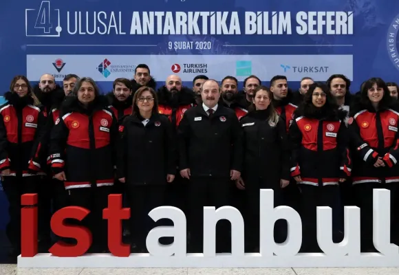 4. Ulusal Antarktika Bilim Seferi heyeti yola çıktı