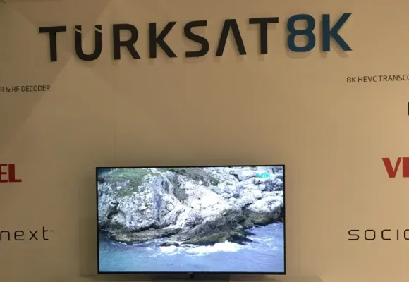 8K yayın yurtdışında da ses getirdi