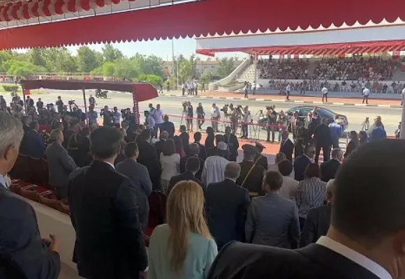 Turkish Parliamentary Speaker Şentop visits Türksat