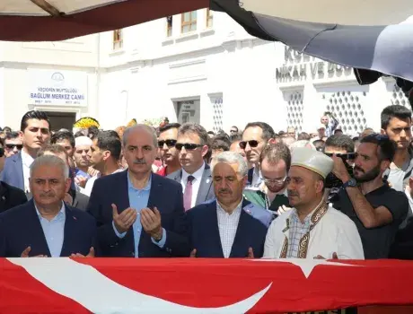Türksat bids farewell to its Martyrs, Ahmet Özsoy and Alı Karslı