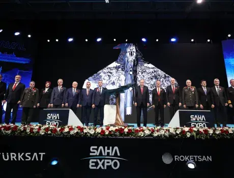 Cumhurbaşkanı Erdoğan'dan Saha Expo’da TÜRKSAT 6A Vurgusu