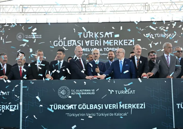 Türksat Gölbaşı Veri Merkezi'nin Temeli Atıldı